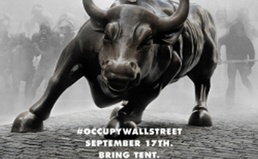 Poster for Occupy Wall Street from Anonymous